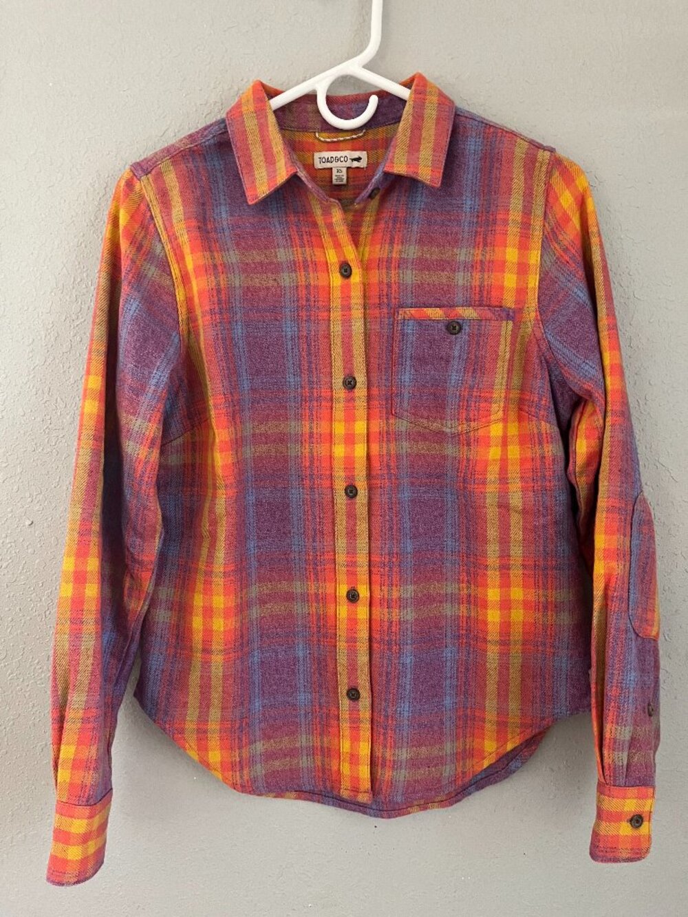 ๐ TOAD & CO RE-FORM LONG SLEEVE SHIRT โ SIZE X-SMALL ๐